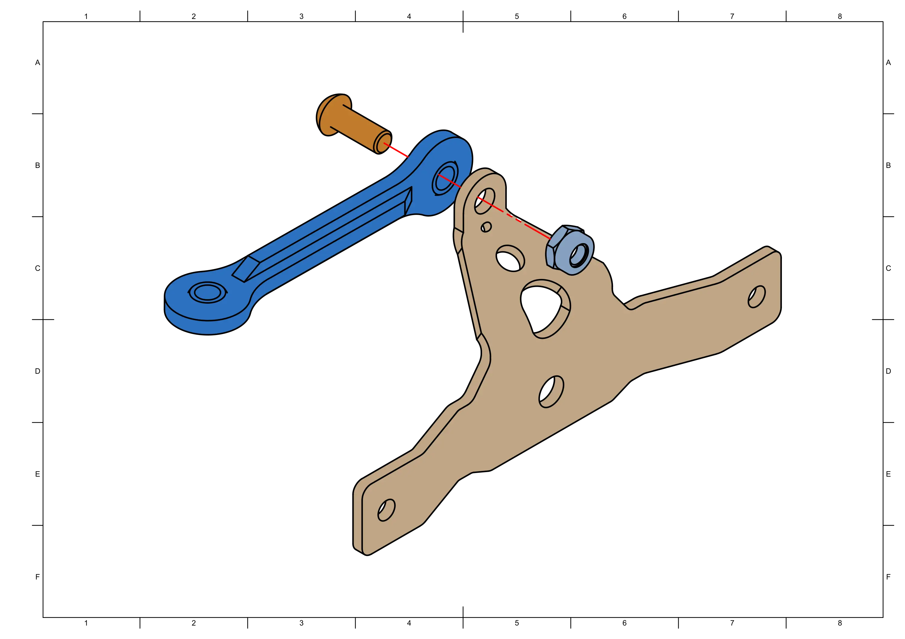 Assembly suspension mount